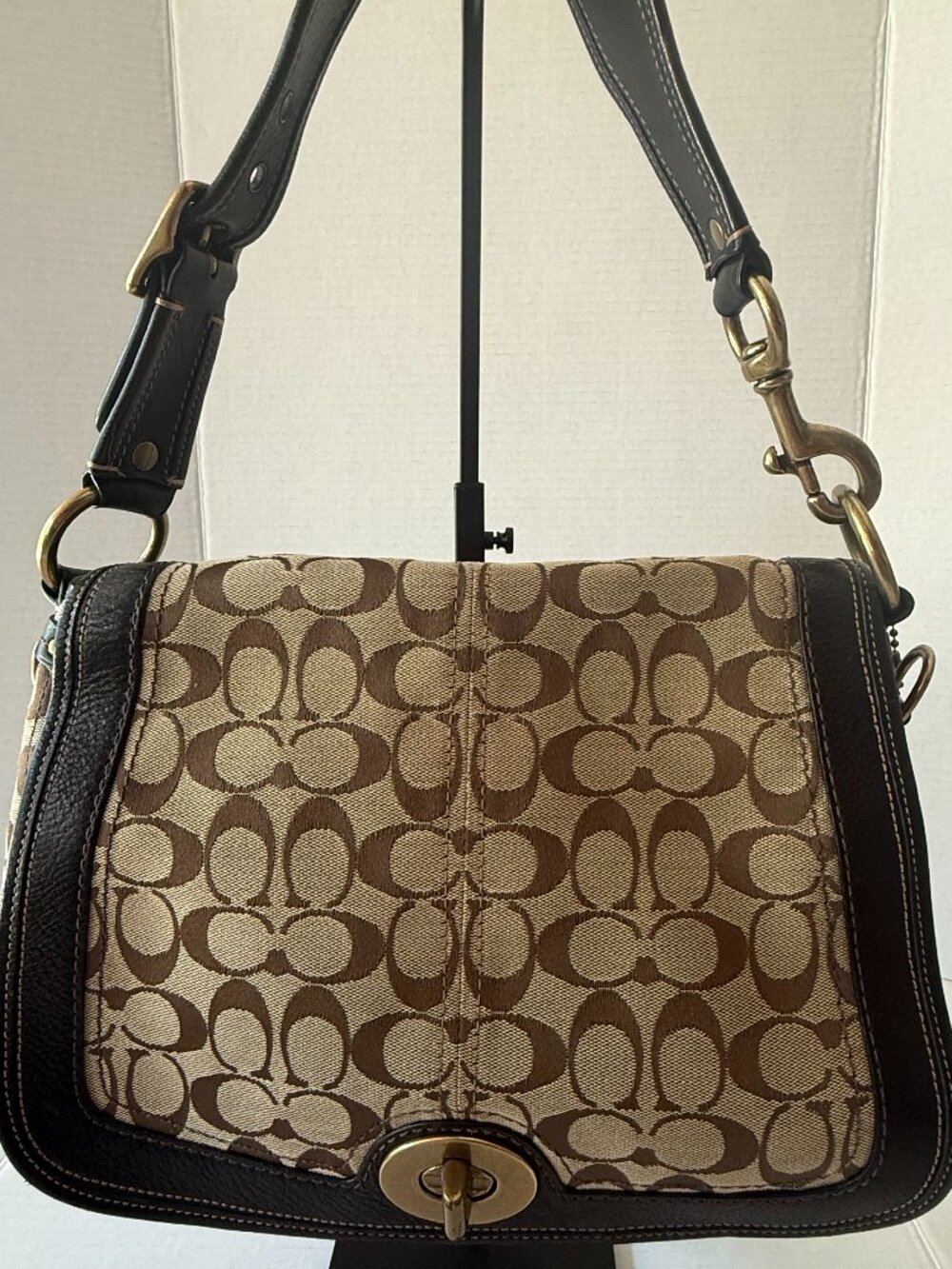 Coach Legacy Signature 65th Anniversary Flap Shoulder Bag – Style H0868-11147